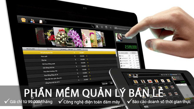 phần mềm quản lý bán lẻ maybanhang.net
