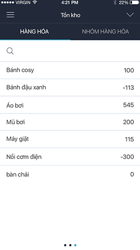 Giao diện EZMobile - iPhone — ảnh 1