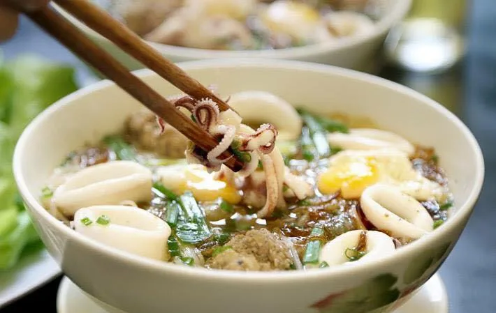 Hủ tiếu mực Ông già Cali
